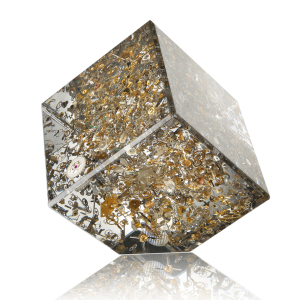 Sculpture "Time Squared" small cube